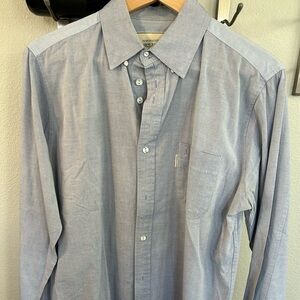 Men's Cohesive & Co. Blue Button-Up Shirt Contrasting Back size M